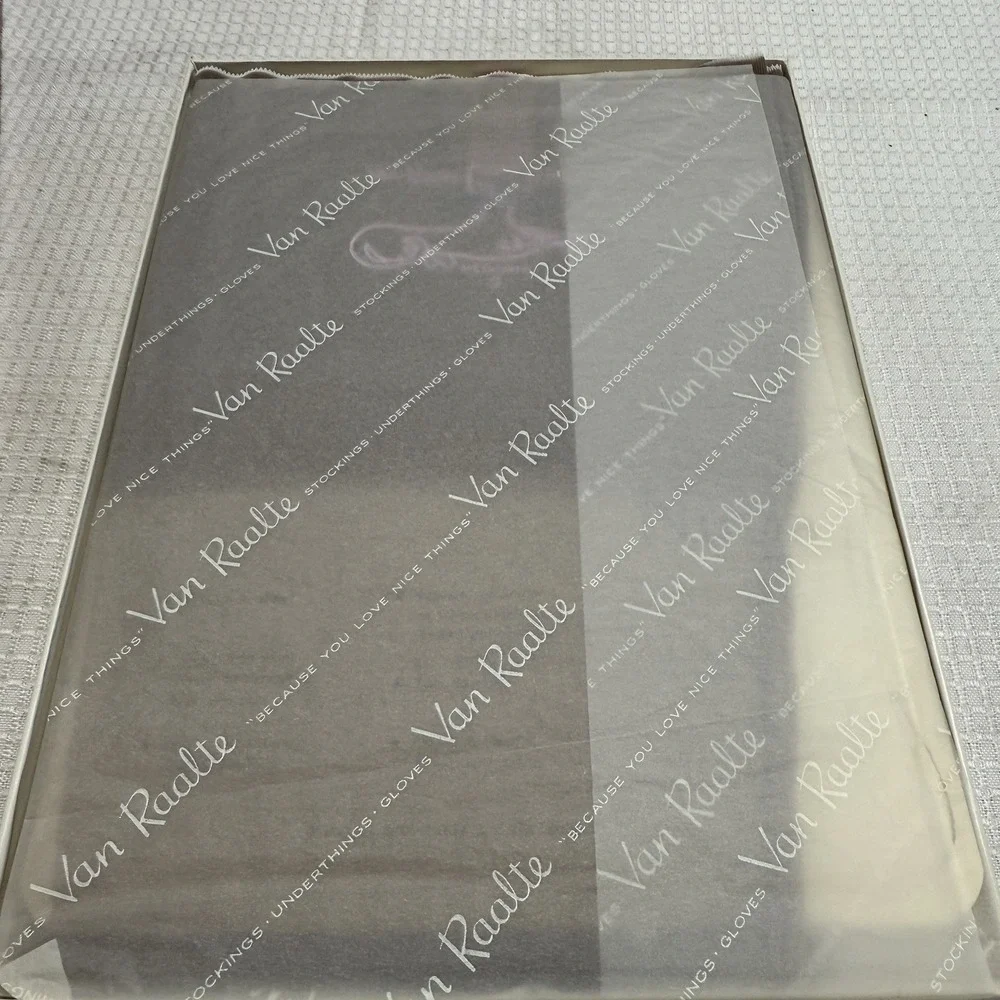 3 Vtg 50s Van Raalte Nines Platinum‎ 9M Nylon Stockings Seams New Box Thigh High